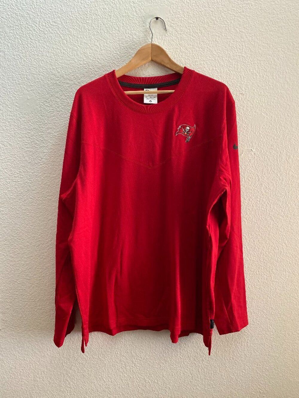 Tampa Bay Buccaneers Nike Sideline Lockup Performance Pullover Sweatshirt 2XL